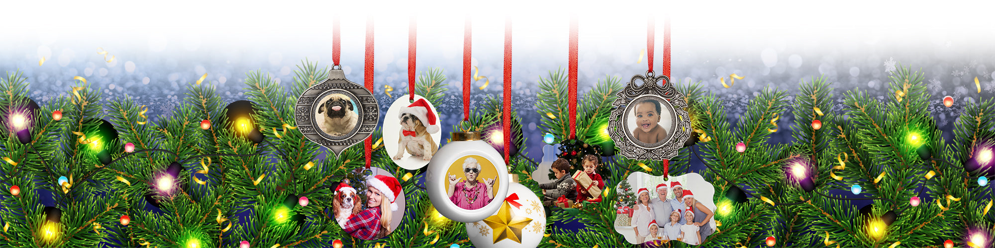 customize christmas ornaments