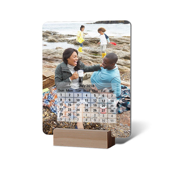 Card Calendar with Block Stand