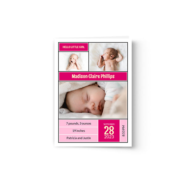 Cards - Birth Announcement