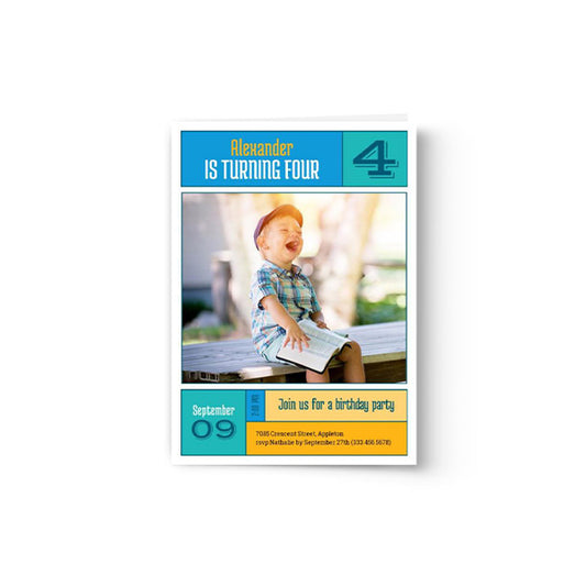 Cards - Kids' Birthday Party Invitations