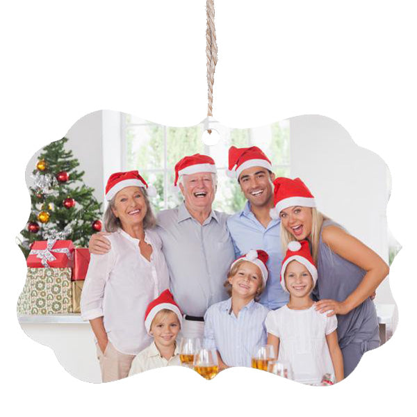 Scalloped  Ornament