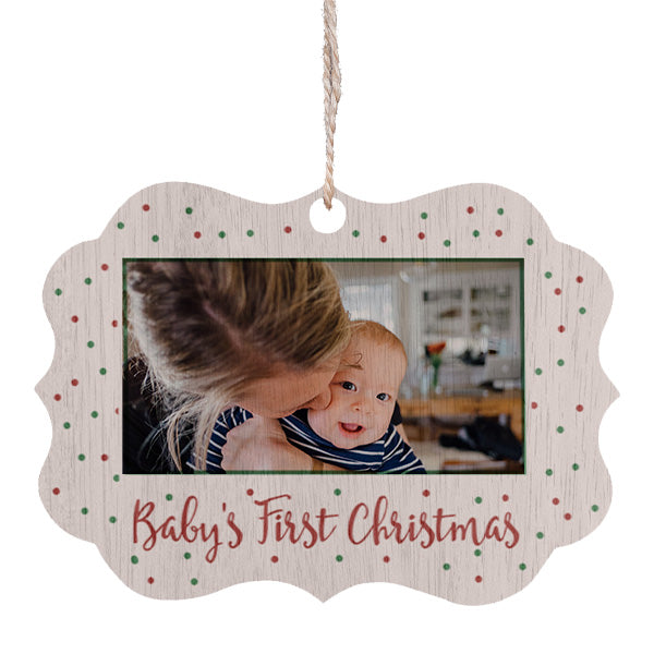 Scalloped  Ornament