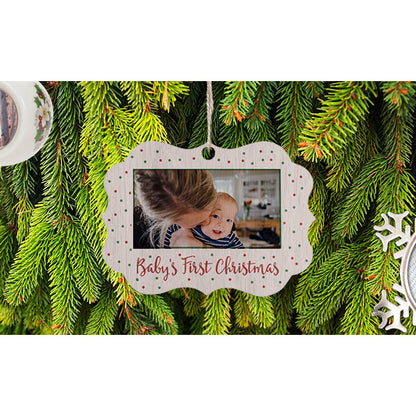 Scalloped  Ornament
